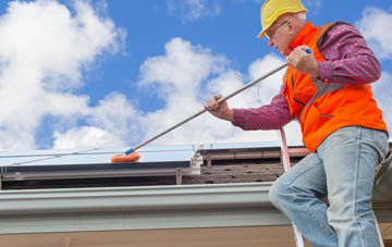 Scaleby soft wash roof cleaning